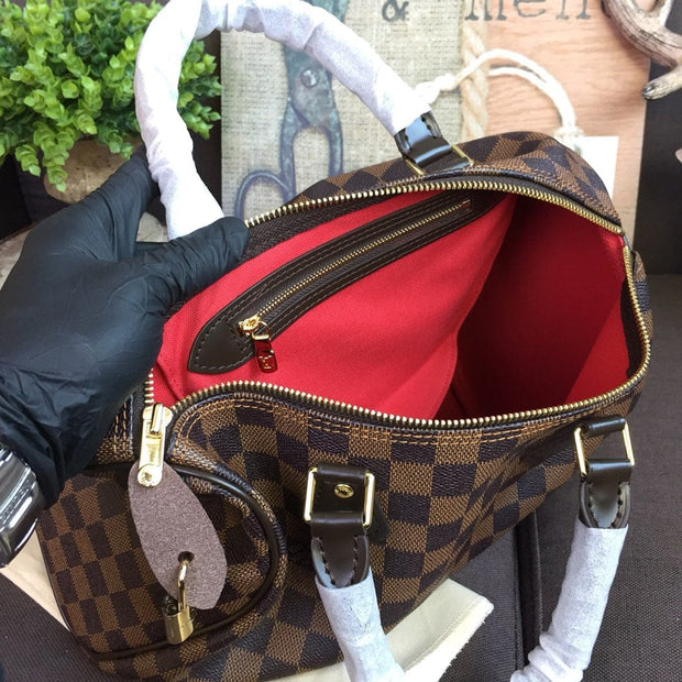 Looopix Louis Vuitton Speedy Damier Canvas Bag