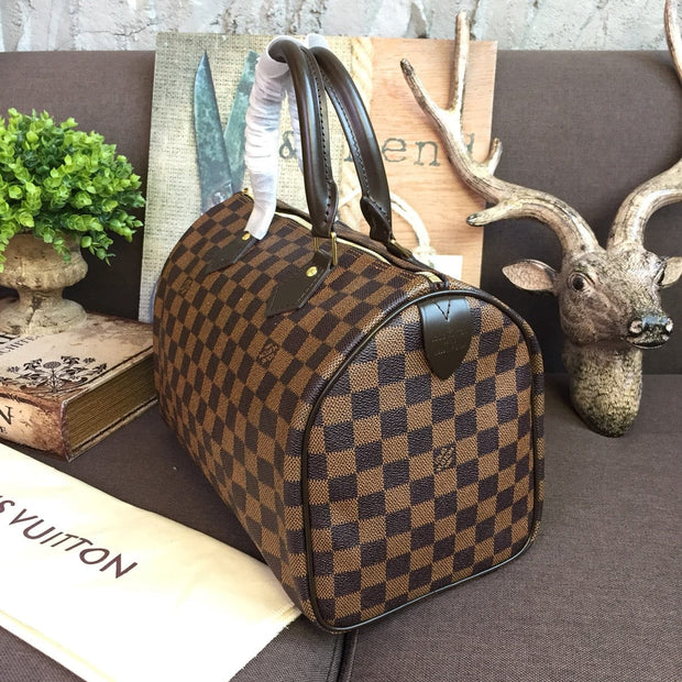 Looopix Louis Vuitton Speedy Damier Canvas Bag