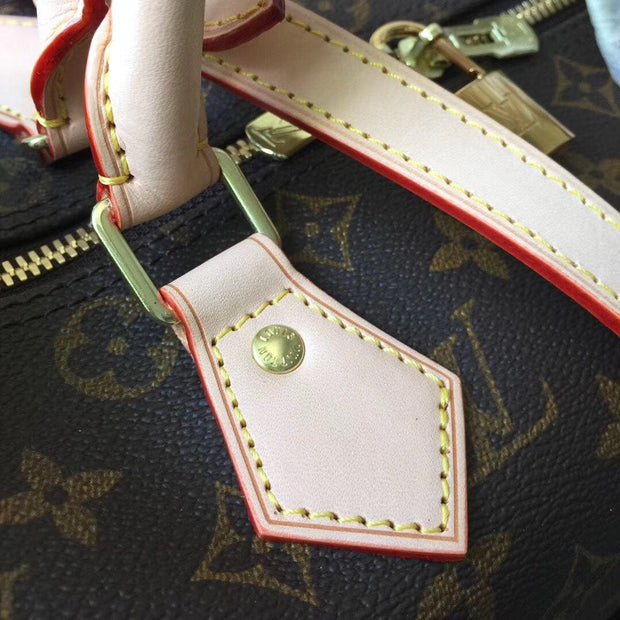 Looopix Louis Vuitton Speedy Handbag in Monogram Canvas - Available in Multiple Sizes