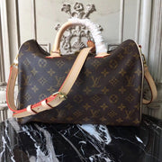 Looopix Louis Vuitton Speedy Handbag in Monogram Canvas - Available in Multiple Sizes