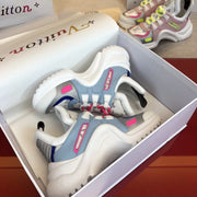 Looopix Louis Vuitton Unique High Top Sneakers
