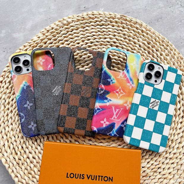 Looopix Louis Vuitton Vibrant Bleach Rainbow iPhone Cases
