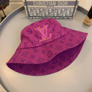 Looopix Louis Vuitton Vibrant Purple Monogram Bucket Hat