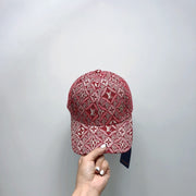 Looopix Louis Vuitton Vibrant Red Monogram Cap