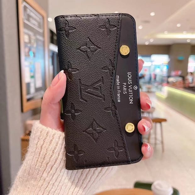 Looopix Louis Vuitton Wallet Phone Case for iPhone 14