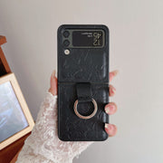 Looopix Louis Vuitton Z Flip Phone Case with Ring Holder