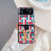 Looopix Louis Vuitton Z Flip Phone Cases with Ring Holder | Striking Luxurious Craftsmanship