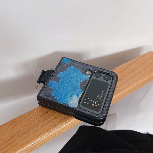 Looopix Louis Vuitton Z Flip Phone Cases with Ring Holder | Striking Luxurious Craftsmanship