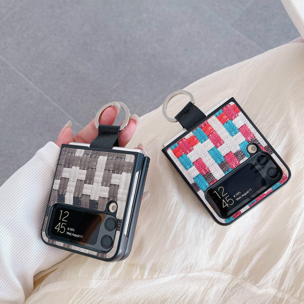 Looopix Louis Vuitton Z Flip Phone Cases with Ring Holder | Striking Luxurious Craftsmanship