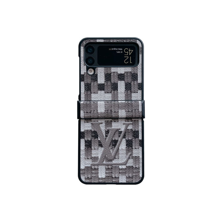 Looopix Louis Vuitton Z Flip Phone Cases with Strap Holder | Striking Luxurious Craftsmanship