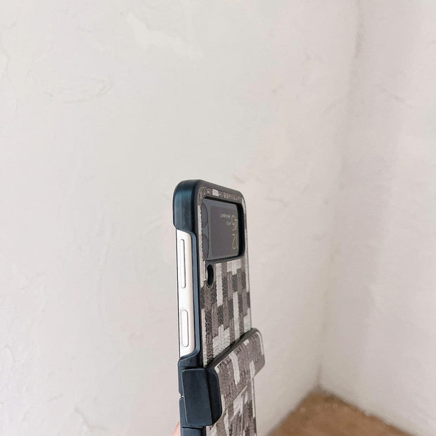 Looopix Louis Vuitton Z Flip Phone Cases with Strap Holder | Striking Luxurious Craftsmanship
