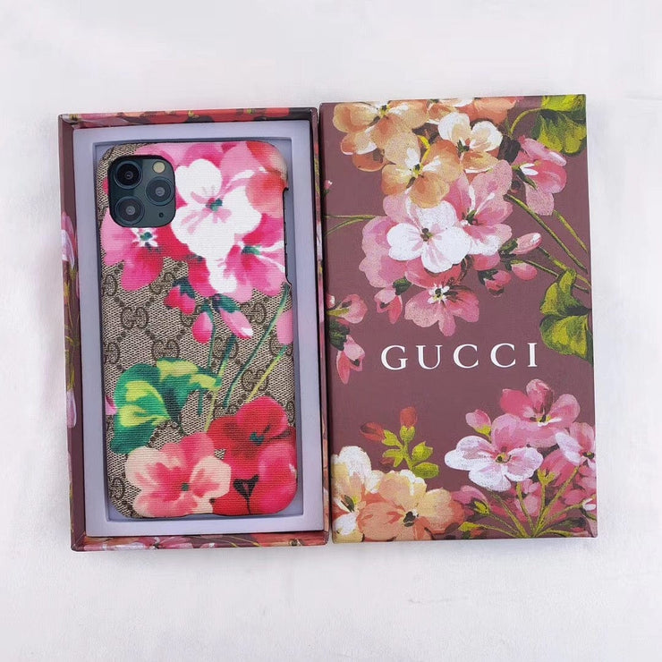 Looopix Luxurious Gucci Blooms Leather Phone Case Cover For Huawei