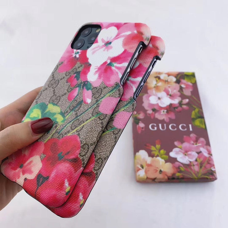 Looopix Luxurious Gucci Blooms Leather Phone Case Cover For Huawei