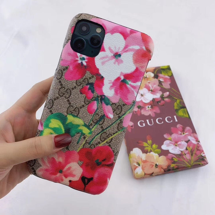 Looopix Luxurious Gucci Blooms Leather Phone Case Cover For Huawei