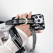 Looopix Luxurious Hand Strap iPhone 15 Cover