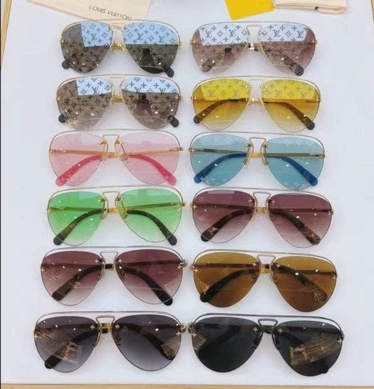 Looopix Luxurious Louis Vuitton Grease Collection Sunglasses