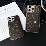 Looopix Luxurious Louis Vuitton iPhone Case | LV Pocket Wallet Phone Case