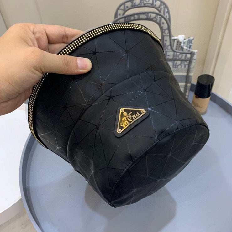 Looopix Luxurious Prada Black Bucket Hat