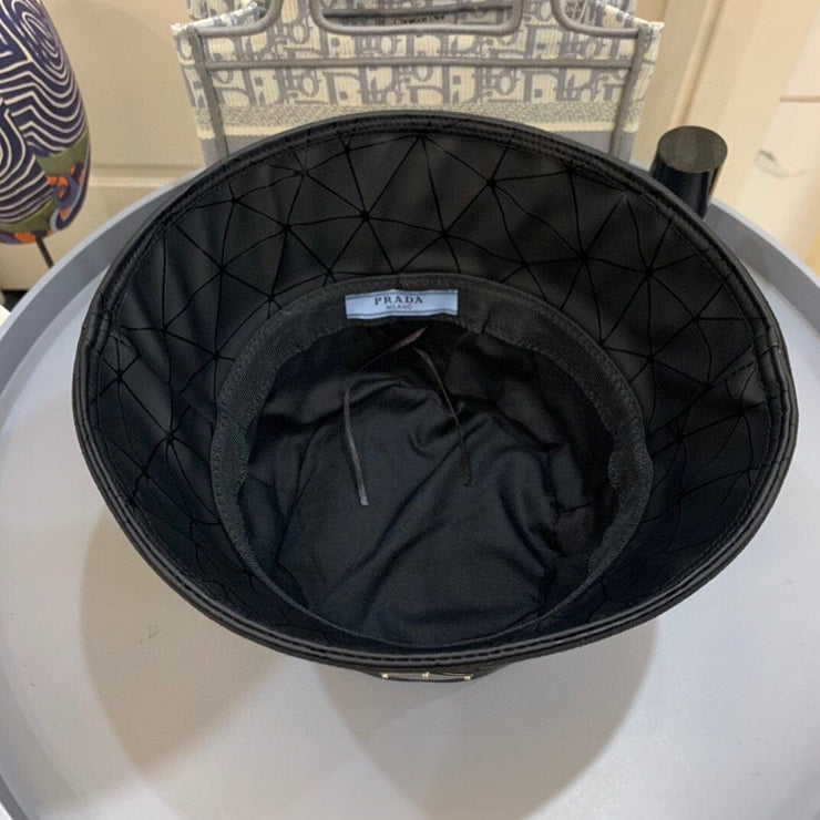 Looopix Luxurious Prada Black Bucket Hat