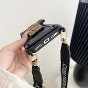 Looopix Luxury and Protection iPhone 15 Case with Hand Strap