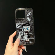Looopix Luxury Cartoon LV iPhone Cases with Graphic Illustrations