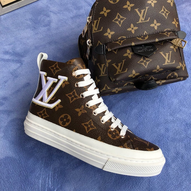 Looopix Luxury Converse: Louis Vuitton Classic Style Sneakers
