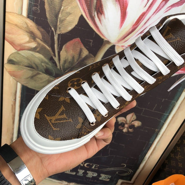 Looopix Luxury Converse: Louis Vuitton Classic Style Sneakers