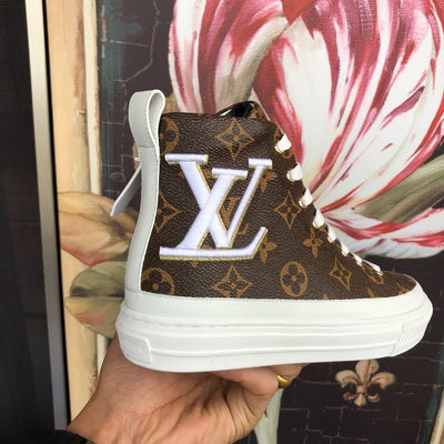 Looopix Luxury Converse: Louis Vuitton Classic Style Sneakers