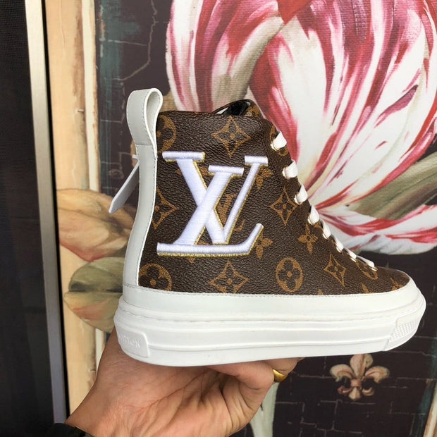 Looopix Luxury Converse: Louis Vuitton Classic Style Sneakers