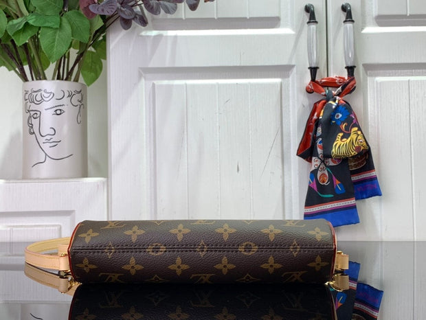 Looopix Luxury Elegance with Louis Vuitton Monogram Crossbody Bag