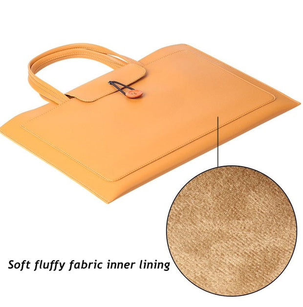Looopix MacBook PU Leather Sleeve Laptop Case