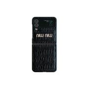 Looopix Miu Miu Z Flip/Z Fold Phone Cases | Glamorous Style