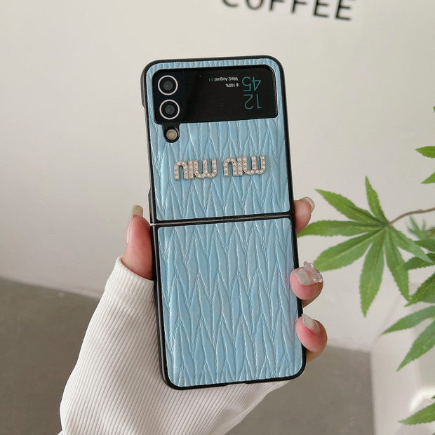Looopix Miu Miu Z Flip/Z Fold Phone Cases | Glamorous Style