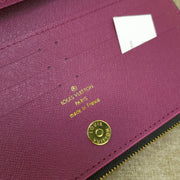Looopix Monogram Bucket Pouch Brown Wallet