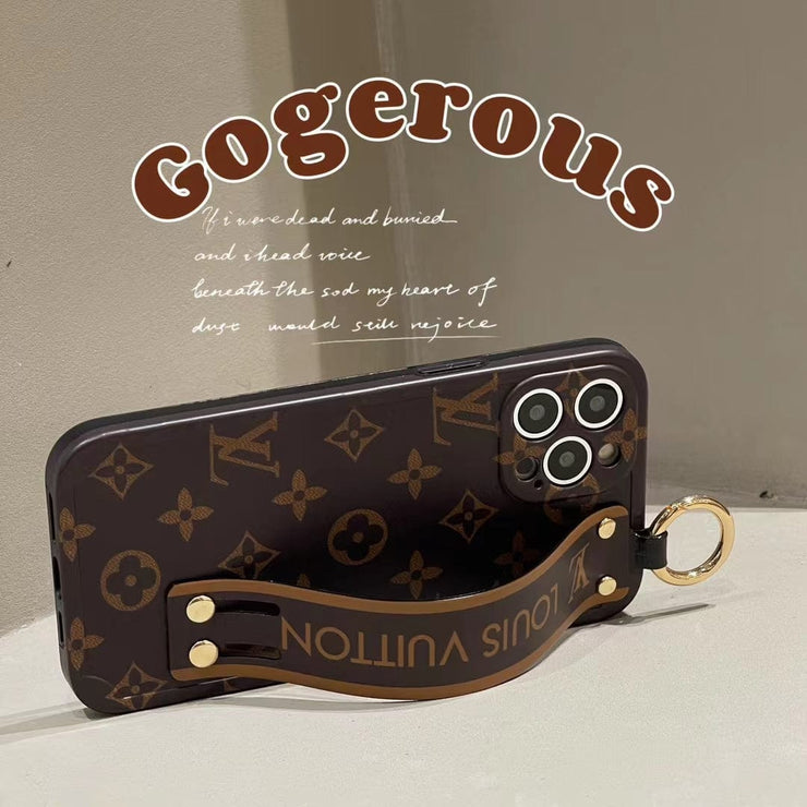 Looopix Monogram Louis Vuitton Phone Case With handle for iPhone 13 | iPhone 14| iPhone 15