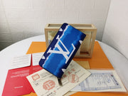 Looopix MultiColor Louis Vuitton Leather Zipper Wallet