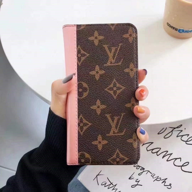 Looopix New Leather Louis Vuitton and Gucci Folio Cases for iPhone 15