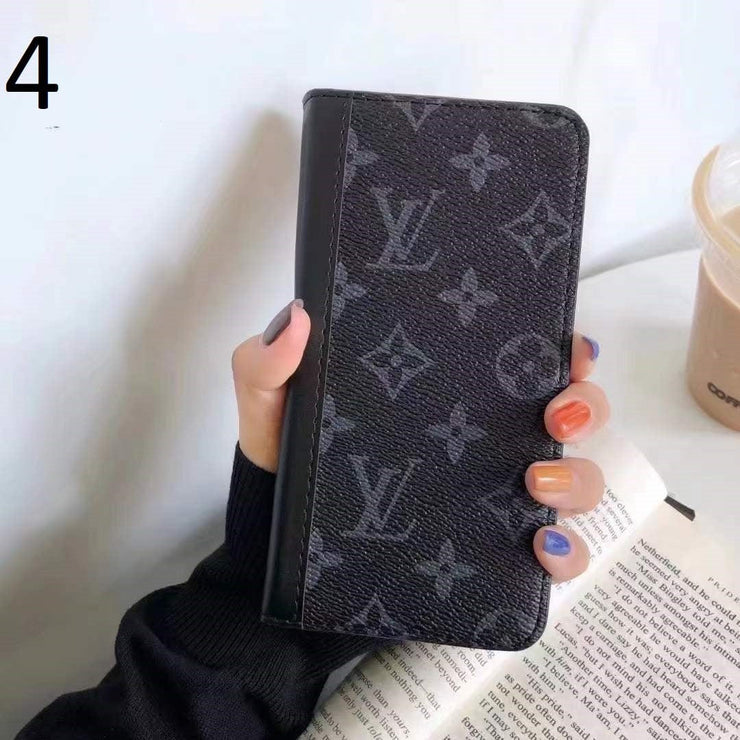 Looopix New Leather Louis Vuitton and Gucci Folio Cases for iPhone 15