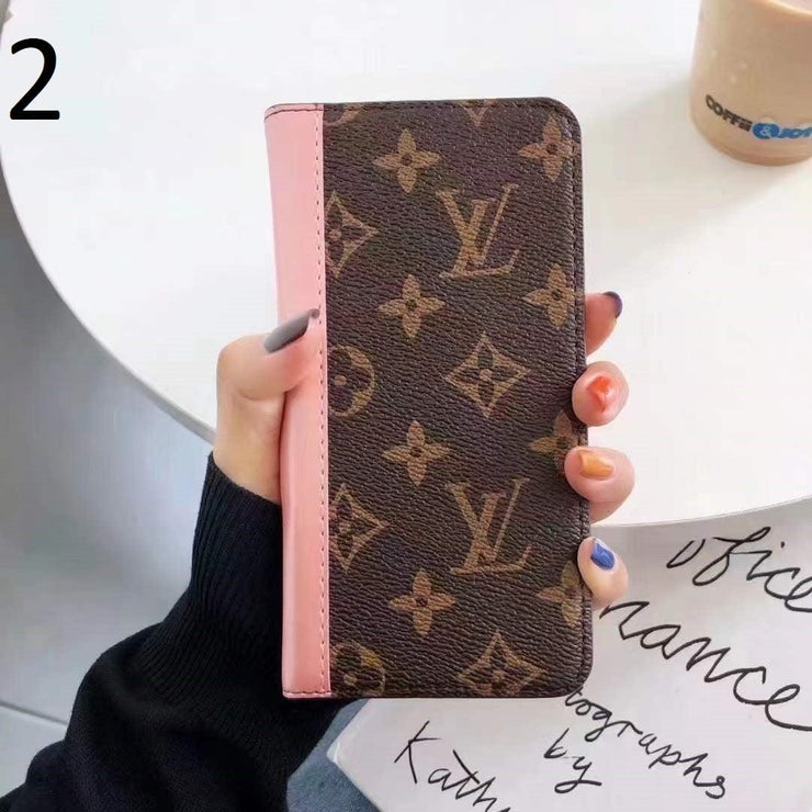 Looopix New Leather Louis Vuitton and Gucci Folio Cases for iPhone 15
