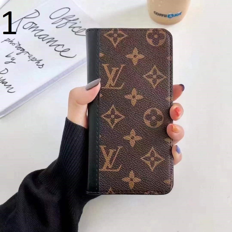 Looopix New Leather Louis Vuitton and Gucci Folio Cases for iPhone 15