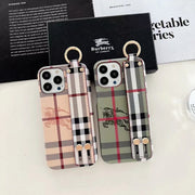 Looopix Phone Covers for iPhone 14 | Leather Burberry iPhone Case