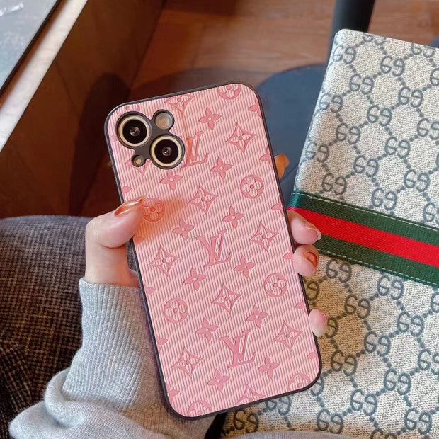 Looopix Plastic TPU Colorful Louis Vuitton iPhone Case | iPhone 12 to iPhone 15