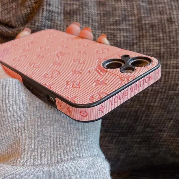 Looopix Plastic TPU Colorful Louis Vuitton iPhone Case | iPhone 12 to iPhone 15