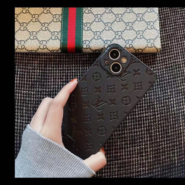 Looopix Plastic TPU Colorful Louis Vuitton iPhone Case | iPhone 12 to iPhone 15