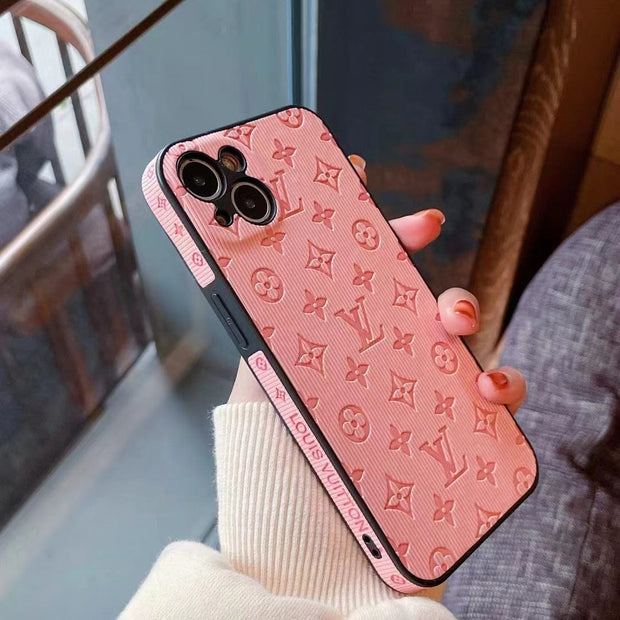 Looopix Plastic TPU Colorful Louis Vuitton iPhone Case | iPhone 12 to iPhone 15