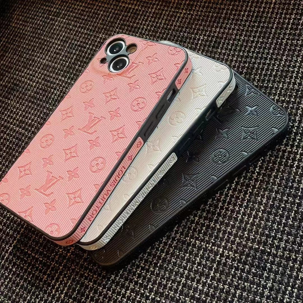 Looopix Plastic TPU Colorful Louis Vuitton iPhone Case | iPhone 12 to iPhone 15