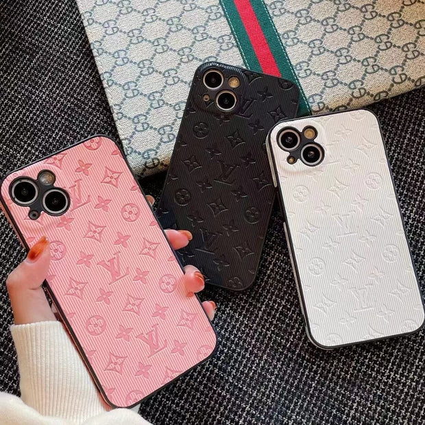 Looopix Plastic TPU Colorful Louis Vuitton iPhone Case | iPhone 12 to iPhone 15
