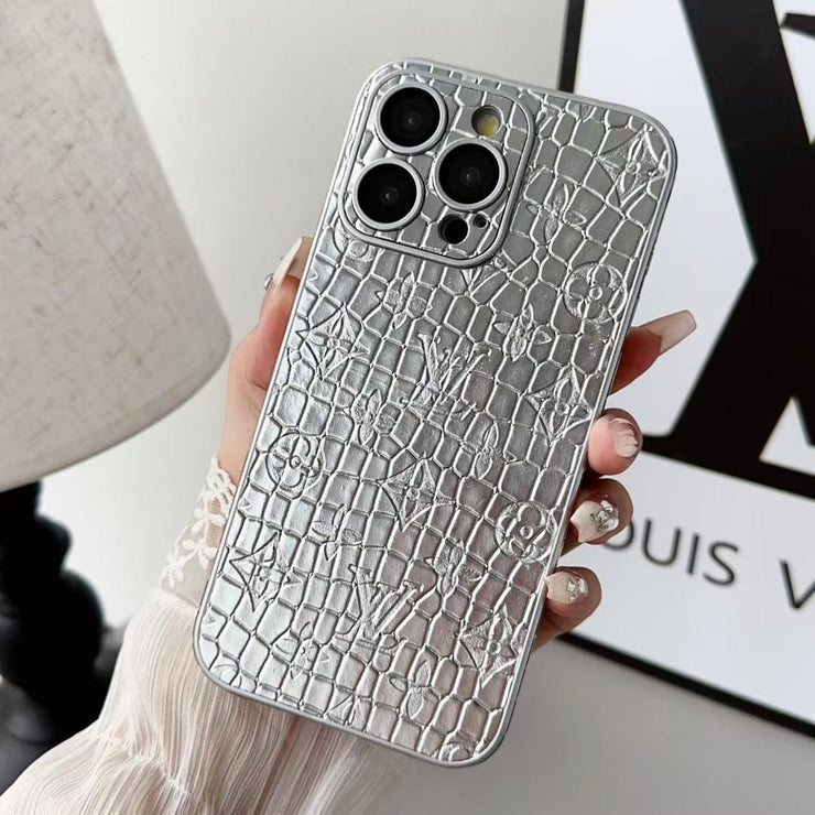 Looopix Plastic TPU Louis Vuitton iPhone Case for iPhone 12 to iPhone 15
