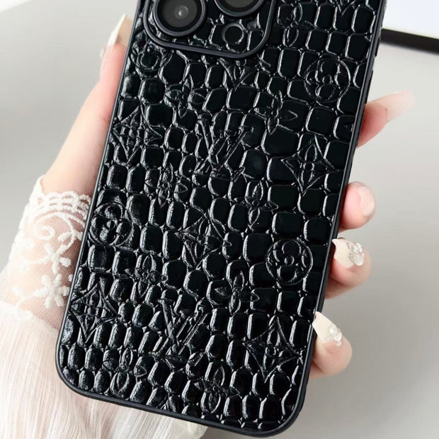 Looopix Plastic TPU Louis Vuitton iPhone Case for iPhone 12 to iPhone 15
