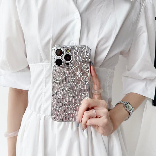 Looopix Plastic TPU Louis Vuitton iPhone Case for iPhone 12 to iPhone 15